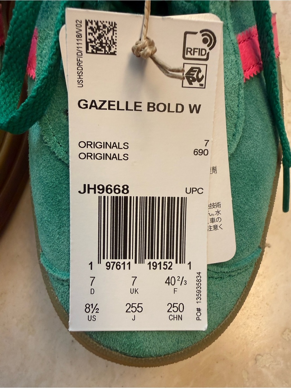 adidas Gazelle Bold Platform Sneakers - Picture 4 of 11